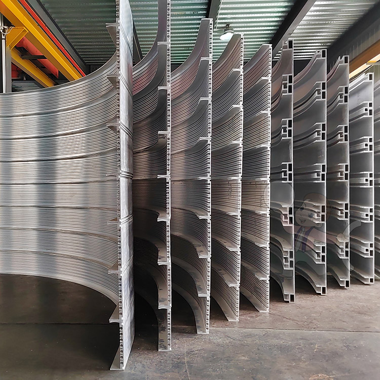 旋轉門型材拉彎