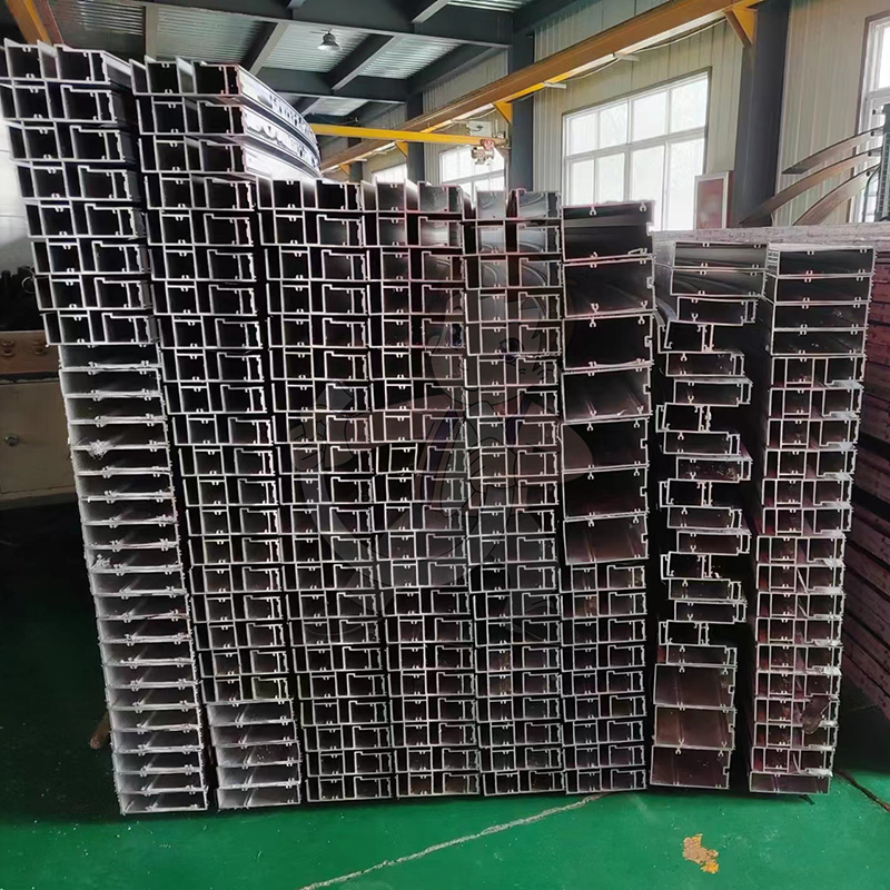 單元體幕墻型材拉彎