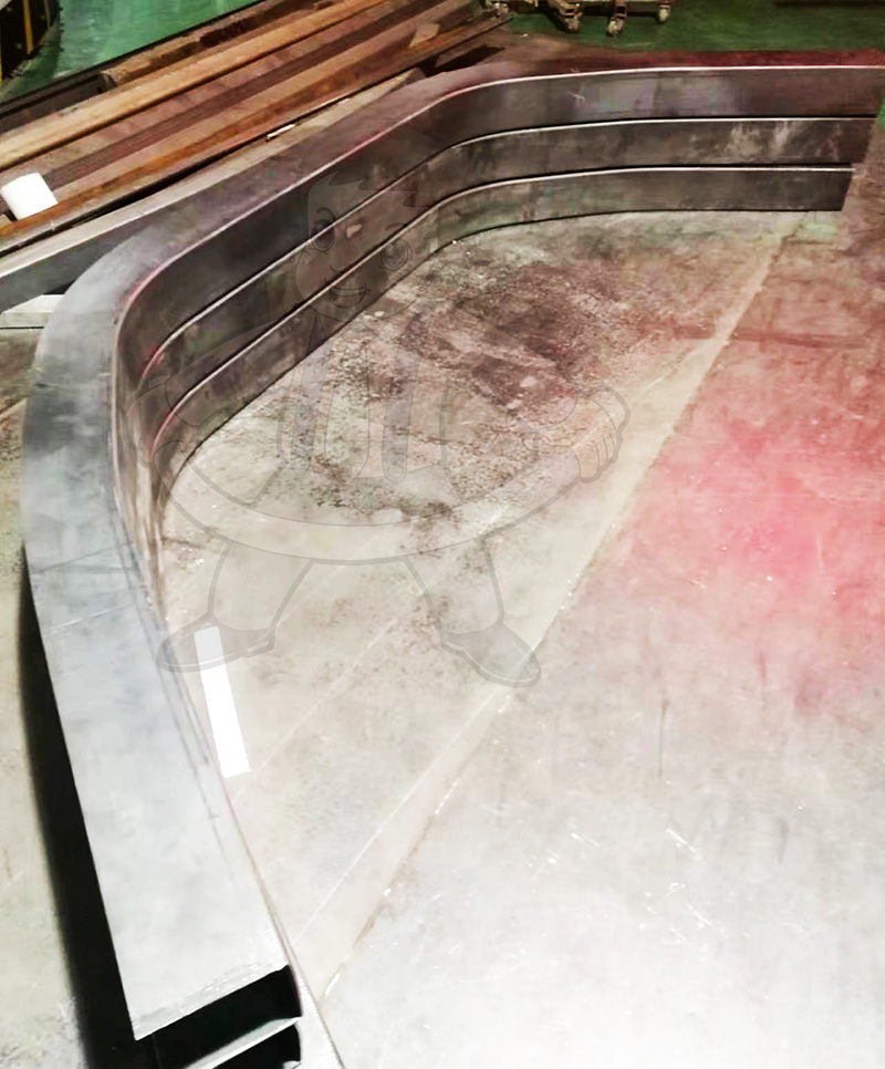 多半徑鋼材拉彎加工